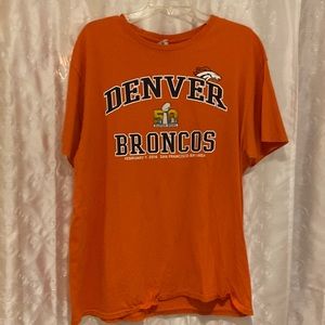 NFL Denver Broncos Super Bowl 50 T-Shirt Size Mens XL 🔥